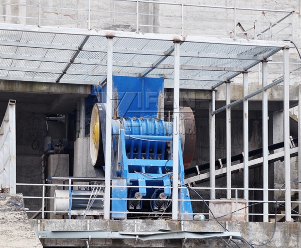 石灰石生产线颚式破碎机