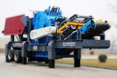 移动反击式破碎机