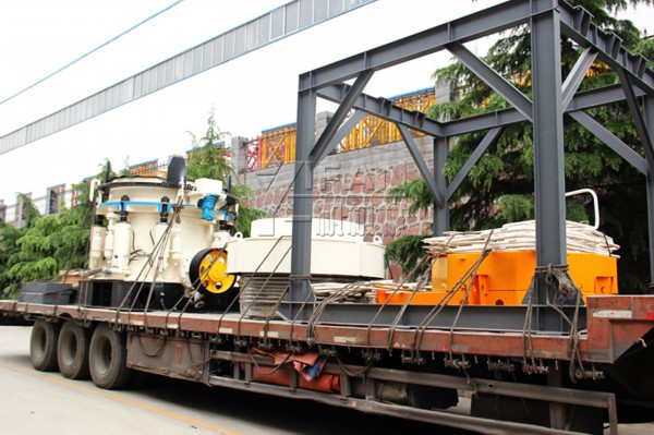 圆锥式移动破碎站 圆锥式移动破碎站